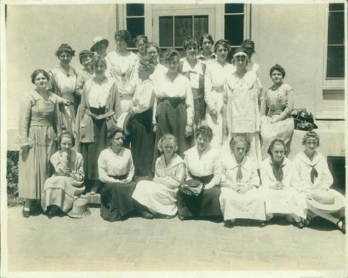 YWCA workers in a group picture
