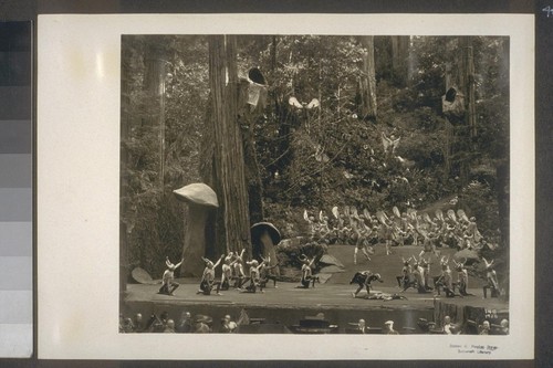 [Wings production, Bohemian Grove, 1925]