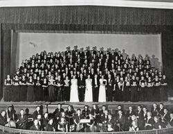 Sonoma County Chorus, about 1949