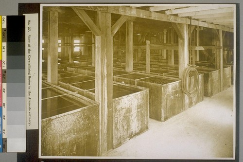 View of the Crystallizing Room in the Alameda refinery