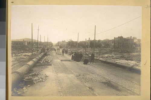 [Damage to San Francisco's water supply: above-ground replacement pipes after disaster?]