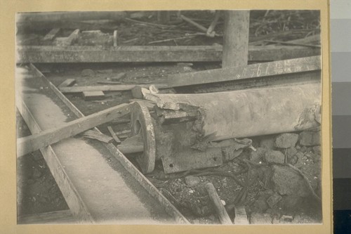 [Damage to structural elements of building?]
