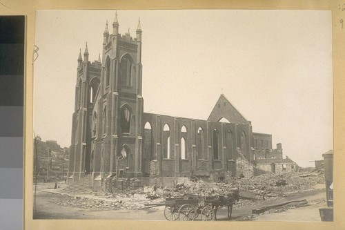 [Earthquake damage to church.]