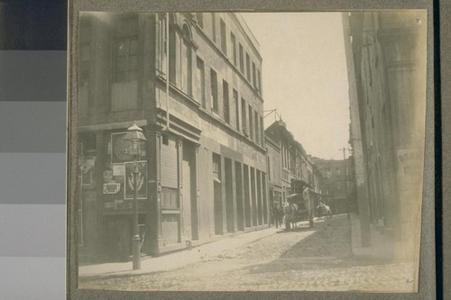 [Alley scene, Chinatown.]