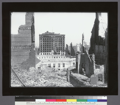 Earthquake of 1906. [Mills Building at Bush and Montgomery Sts.]