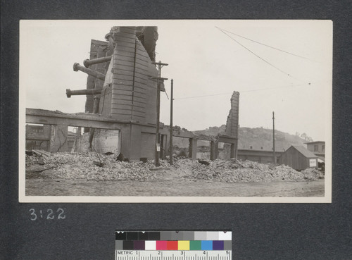 [Ruins and rubble. Unidentified location.]
