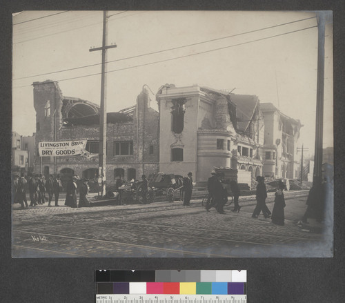 [Congregation Beth Israel, Geary Street near Fillmore Street.]