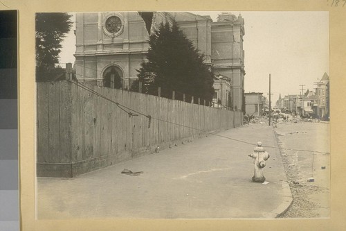 [Earthquake damage to brick buildings.]