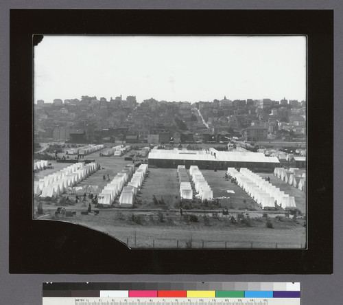 [Refugee Camp no. 9, Lobos Square.]