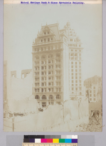 Mutual Savings Bank & Claus Spreckels Building [i.e. Call Building]