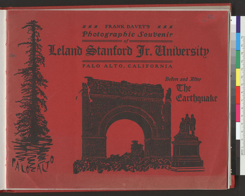 Leland Stanford Jr. University, Palo Alto, California, before and after the earthquake