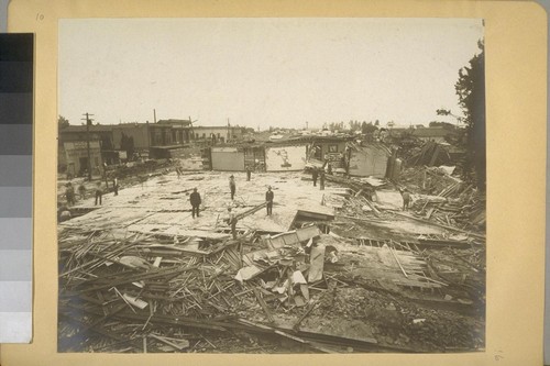 [Earthquake damage in Santa Rosa.]