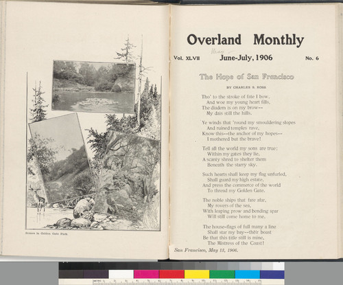 Overland Monthly: June-July 1906