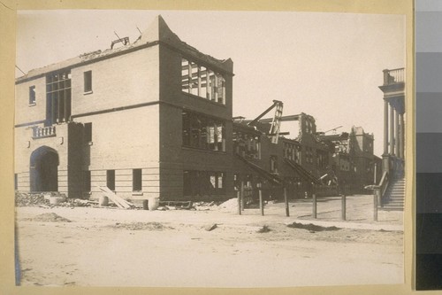 [Earthquake damage to school buildings.]