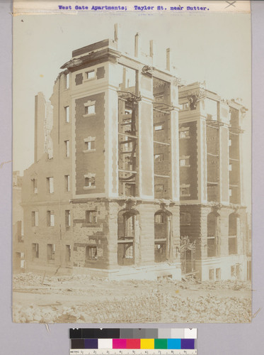 West Gate Apartments; Taylor St. near Sutter