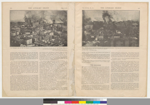 Earthquake articles: from The Literary digest: May 5, 1906