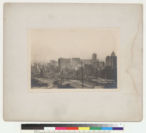 No. 22. Looking S.E. from Fairmount [i.e. Fairmont Hotel]