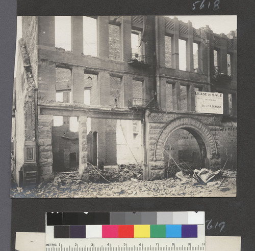 [Ruins of Columbia Theatre. Powell St. near Market St.]