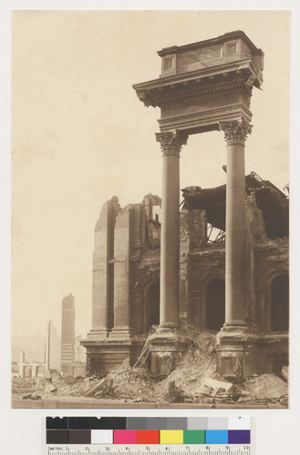 [Ruins of City Hall.]