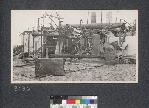 [Ruins and rubble. Unidentified location.]