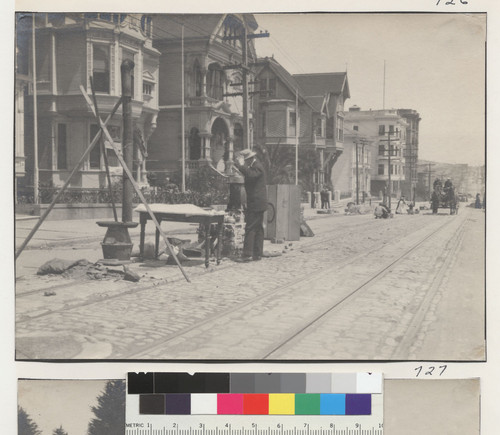 [Man at street kitchen. Unidentified location.]