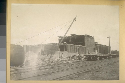 [Earthquake damage in Santa Rosa.]