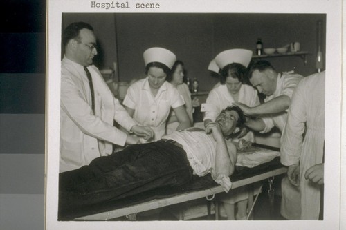 Hospital scene