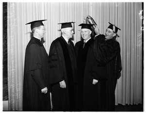 Occidental graduation, 1951
