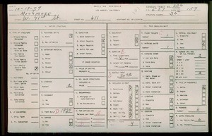 WPA household census for 611 W 41ST ST, Los Angeles County
