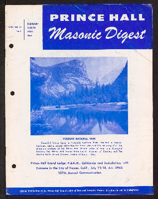 Prince Hall Masonic Digest, February-April 1962