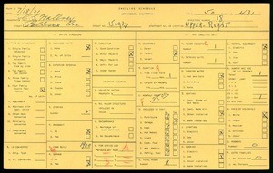 WPA household census for 1509 1/2 BELLEVUE AVE, Los Angeles