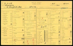 WPA household census for 1811 1/2 SOUTH GRIFFITH AVE, Los Angeles