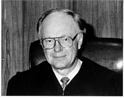 Portrait of Judge Lloyd von der Mehden