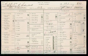 WPA household census for 119 S FLOWER, Los Angeles