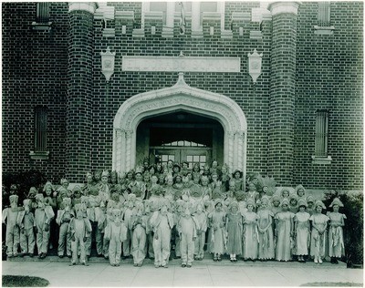 Stockton - Schools - El Dorado - Students circa 1925-1948: El Dorado School class