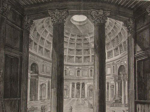 Veduta Interna del Panteon