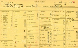 WPA household census for 1818 1/4 SANTA YNEZ STREET, Los Angeles