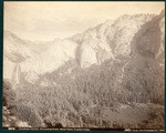 The Bridal Veil Fall - the Leaning Tower - Mount Taber, Yosemite Valley, 3079