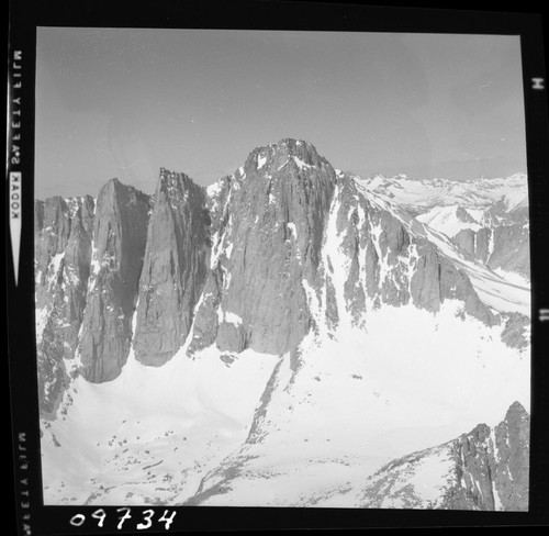 Mt. Whitney from the east (aerial view)