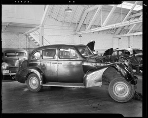 1938 Buick owned by Melvin Hay, Atlas Auto, 1338 South Hope Street, Los Angeles, CA, 1940