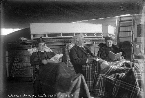 "Cruise party, S.S. Queen." [negative]