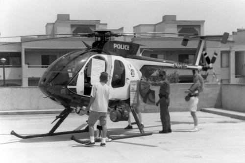 1980s - Police Department Helicopter