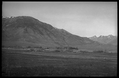 Meadow and mountains, Mono County, [1929?]