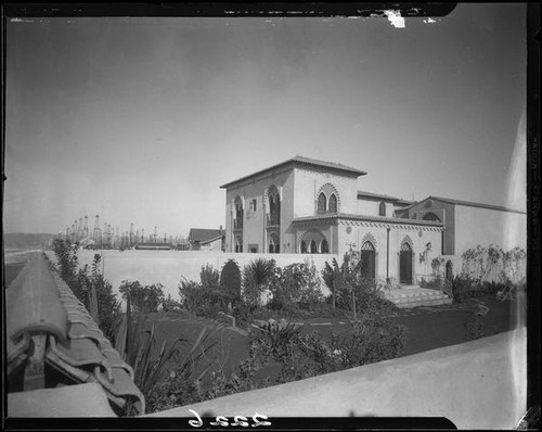 Mae Murray residence, Venice, 1929