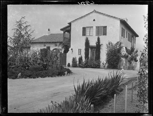 Spanish-style house, Santa Monica, 1928