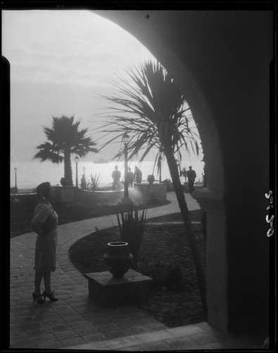 Sunset from Hotel Playa de Ensenada, Ensenada, 1931