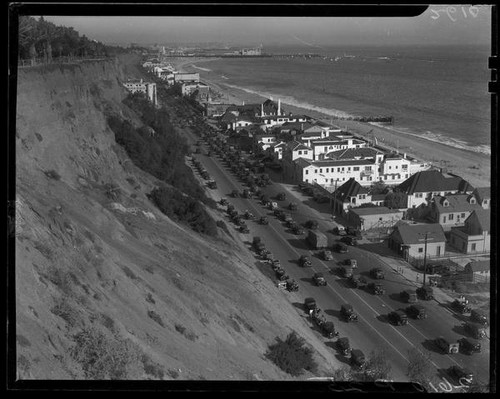 Santa Monica shoreline, Santa Monica, 1934