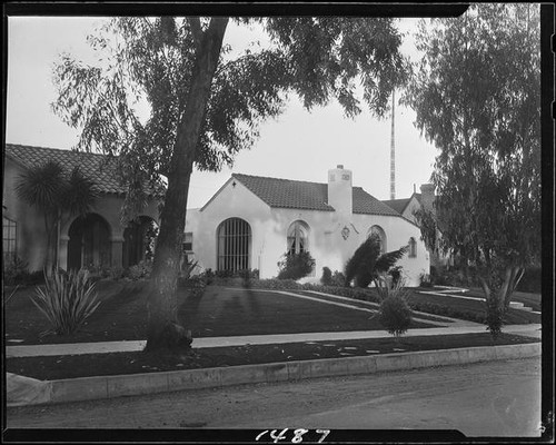 Spanish-style house, Santa Monica, 1928