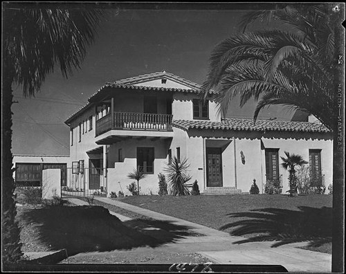 Spanish-style house, Santa Monica, 1928