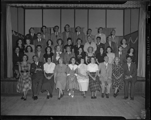 Cast of La Traviata, Hollywood or Pomona, 1949